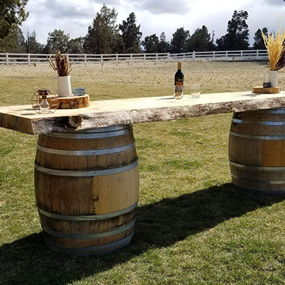 Rustic Wedding Bars